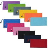 Canvas Zipper Pouch, Assorted